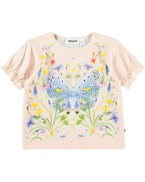 Molo "Eline" Short Sleeves T-Shirt - White