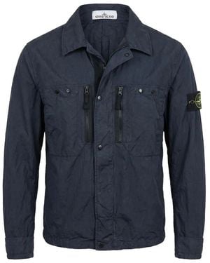 Stone Island Shirts Jacket - Blue