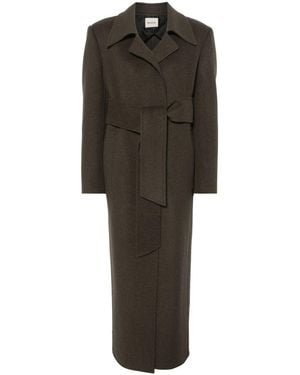 Khaite Lea Coat - Brown