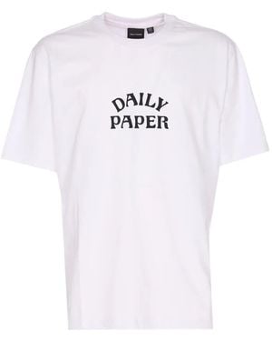 Daily Paper "Dias" Stacked Ss T-Shirt - White