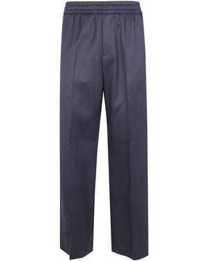 Golden Goose Trousers Wool "Golden M's Lennon" - Blue