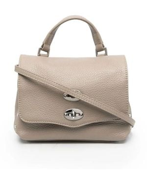 Zanellato "Postina Daily" Baby Messenger Bag - Gray