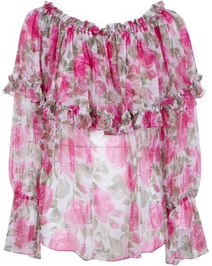 Chloé Floreal Shirt - Pink