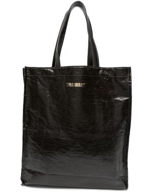 Uma Wang Small Canvas Tote Bag - Black