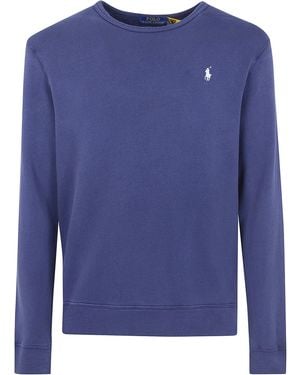 Polo Ralph Lauren Round Neck Classic Sweatshirt - Blue