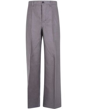Rick Owens Jeans Slim Fit "Work Pant" - Grey