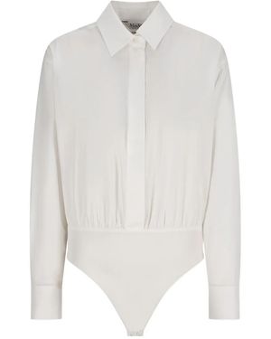 Max Mara "Mxmaere" Classic Body Shirt - White