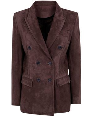 Seventy Jacket Suede "Gi0736" - Brown