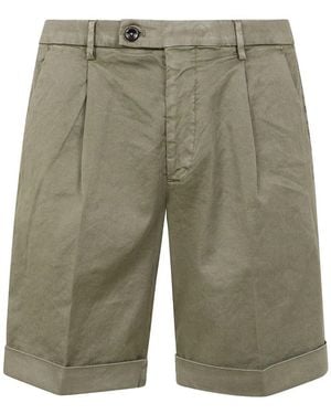 Michael Coal Erick Pieces Bermuda Trousers - Grey