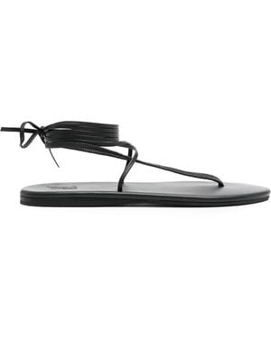 Ancient Greek Sandals Sfendoni Sandals - Black