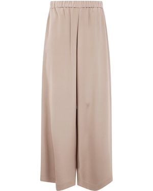 Max Mara Pure Classic Trousers "Bonn" - Natural