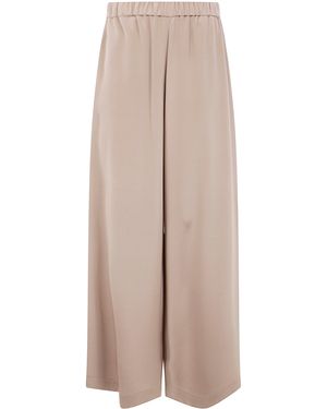 Max Mara Pure Classic Trousers "Bonn" - Natural