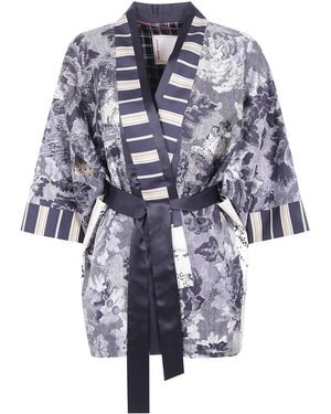 Antonio Marras Kimono Jacket "Kimono Jacket" - Blue