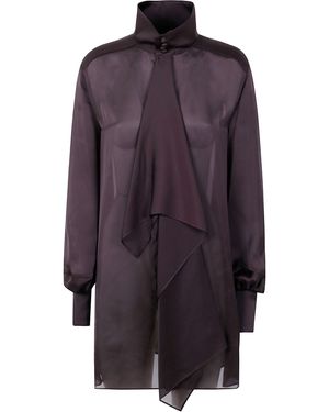 Sacai Satin Dress - Purple