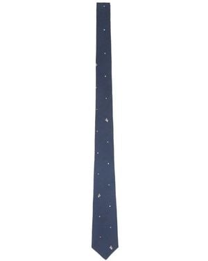 Paul Smith Tie Spot Rabbit - Blue