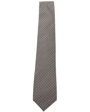 Barba Napoli Cravatta Classica "Classic 7,5 Tie" - Bianco