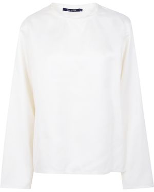Sofie D ́hoore Long Sleeves Silky T-Shirt - White