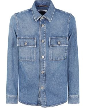 Jacob Cohen Light Jacket Denim Vintage - Blue