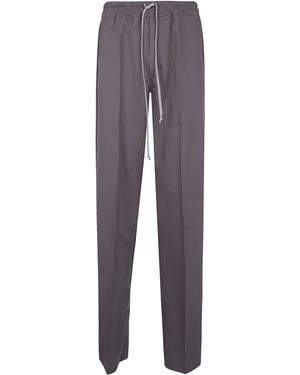 Rick Owens "Dietrich Drawstring" Pants - Gray