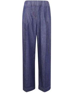 Semicouture Pantaloni Jimmy - Blu