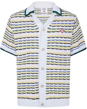 CASABLANCA 'Tuck Stitch' Shirt - White