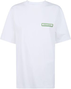 Daily Paper "Air Freshener" Shield Short Sleeves T-Shirt - White