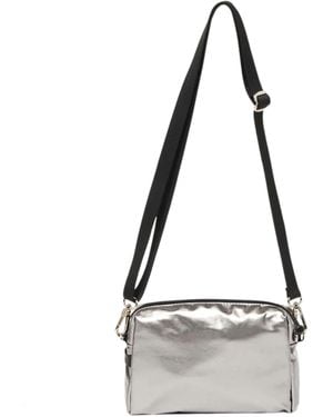 Jack Gomme Messenger Bag Mini "Lvo" - White