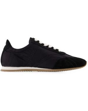 TOTEME Trainer Low-Top "Flex" - Black