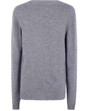 MD75 Cashmere Crew Neck Jumper - Grey