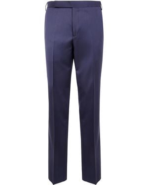 Lardini "Attitude Drop Regular" Trousers - Blue