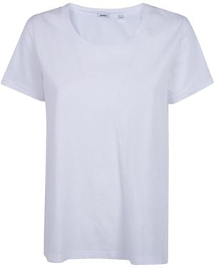 Aspesi Round Neck Classic T-Shirt - White