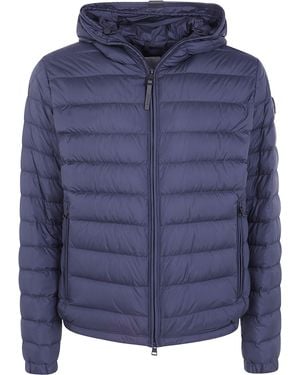 Moncler Jacket Hooded "Solienn" - Blue