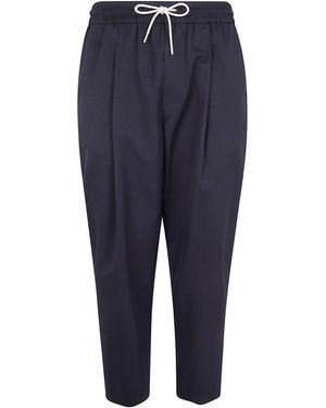 Drole de Monsieur "Le Pantalon" Cropped Trousers - Black