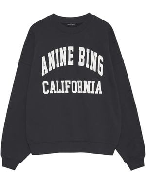 Anine Bing Miles Sweatshirt By - Black