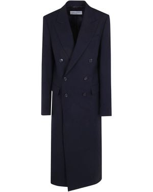 Dries Van Noten Cappotto Doppiopetto "Rarrysta" - Blu