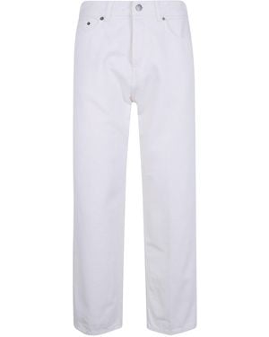 Haikure "Betty Bull 44" Striaght Leg Jeans - White