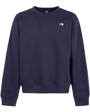 The North Face Essential Simple Dome" Relaxed Crewneck Sweatshirt - Blue