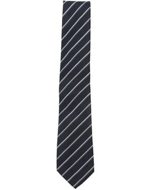 Emporio Armani Classic Mix Tie - White