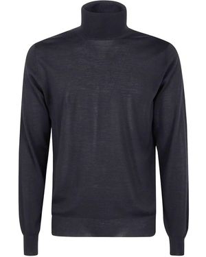 FILIPPO DE LAURENTIIS Turtle Neck Jumper - Blue