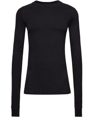 RICK OWENS MONCLER 'Girder' Long Sleeves T-Shirt - Black