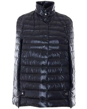 Herno Raincoat Cape - Blue