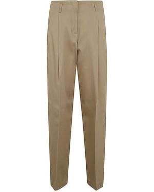 Golden Goose Golden Wool Trousers - Natural