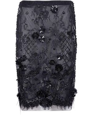Semicouture 'Dulcina' Gonna - Blu