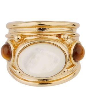 Gas Bijoux Anello - Metallic