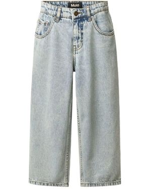 Molo "Aiden" Woven Trousers - Blue
