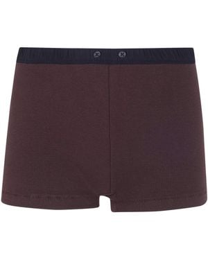 Entire studios "Lounge" Short - Brown