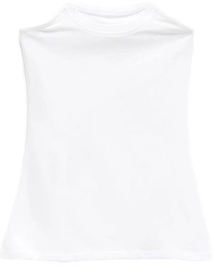 Paloma Wool Folded Crew Top - White