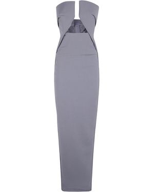 Rick Owens "Prong Gown" Dress - Purple