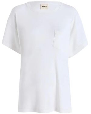 KHAITE Wanda T-Shirt - White