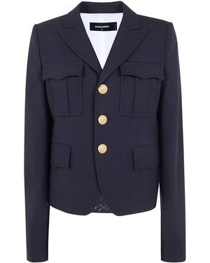 DSquared² Uniform Jacket - Blue